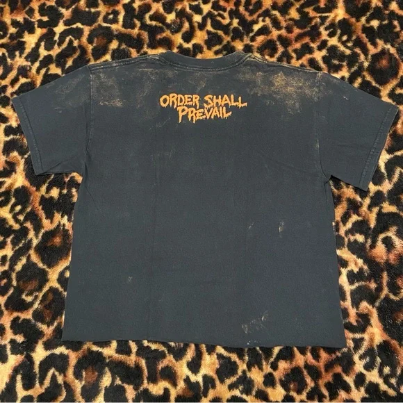 Jungle Rot Order Shall Prevail Crop Top Shirt - Picture 3 of 4